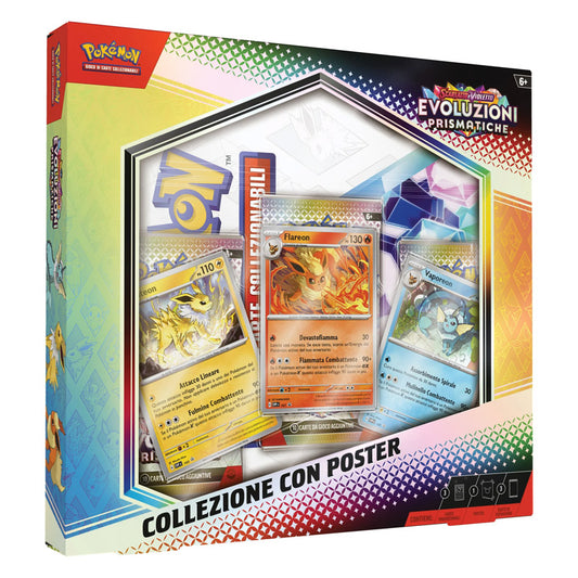 Pokemon Evoluzioni Prismatiche Collezione con Poster (IT)